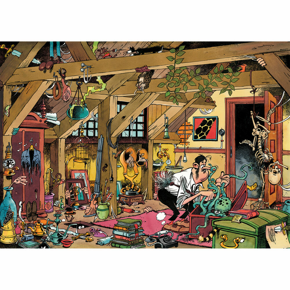 Jumbo Spiele Jan van Haasteren Oldtimers - Der Junggeselle, Comic Puzzle, Erwachsenenpuzzle, 1000 Teile, 1110100315