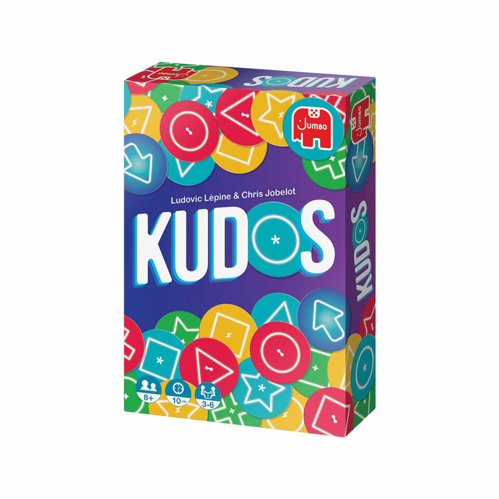 Jumbo Spiele Kudos, Strategiespiel, Gesellschaftsspiel, Legespiel, ab 8 Jahren, 1110100520