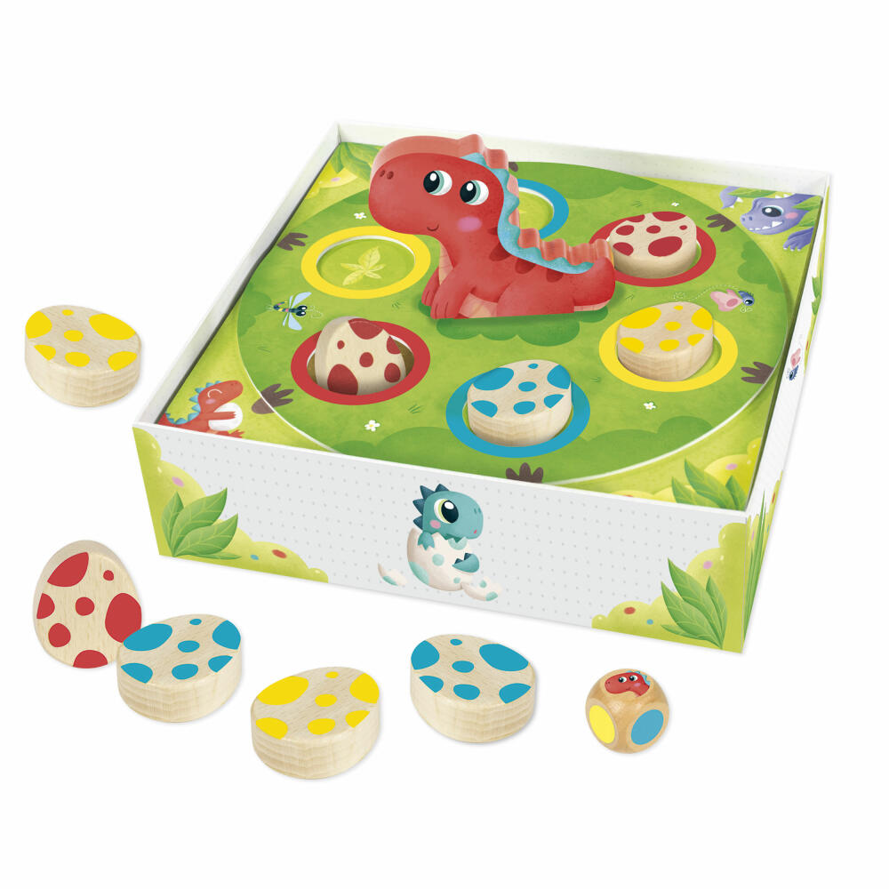 Jumbo Spiele GOULA Dino Mama, Kooperatives Spiel, Kinderspiel, Brettspiel, ab 2 Jahren, 1110100495