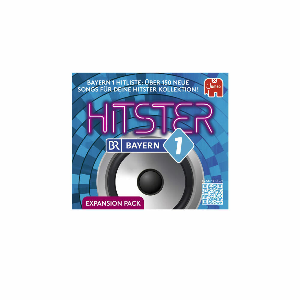 Jumbo Spiele Hitster Bayern 1, Erweiterung, Ergänzung, Musikspiel, Musik Spiel, ab 16 Jahren, 1110100472