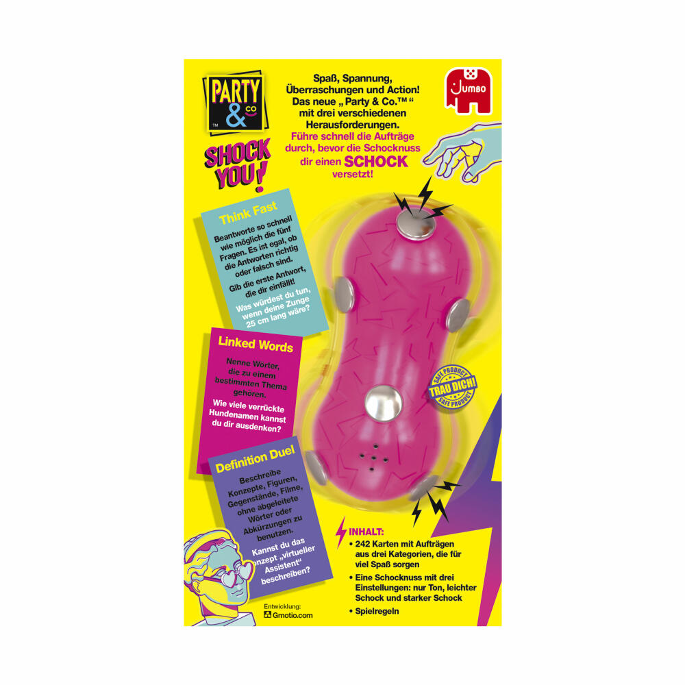 Jumbo Spiele Party & Co. Shock You, Partyspiel, Erwachsenenspiel, ab 16 Jahren, 1110100136