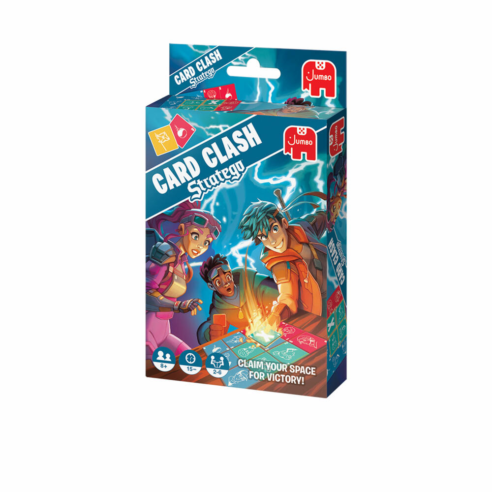 Jumbo Spiele Stratego Card Clash, Kartenspiel, Gesellschaftsspiel, Spiel, ab 8 Jahren, 1110100466