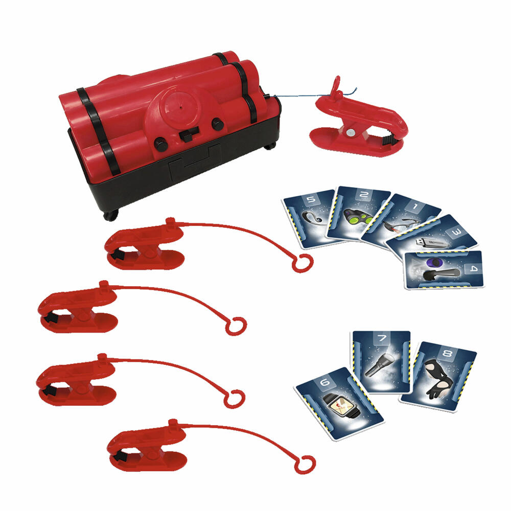 Jumbo Spiele Chrono Bomb 2024, Kinderspiel, Familienspiel, Abenteuerspiel, ab 7 Jahren, 1110100248