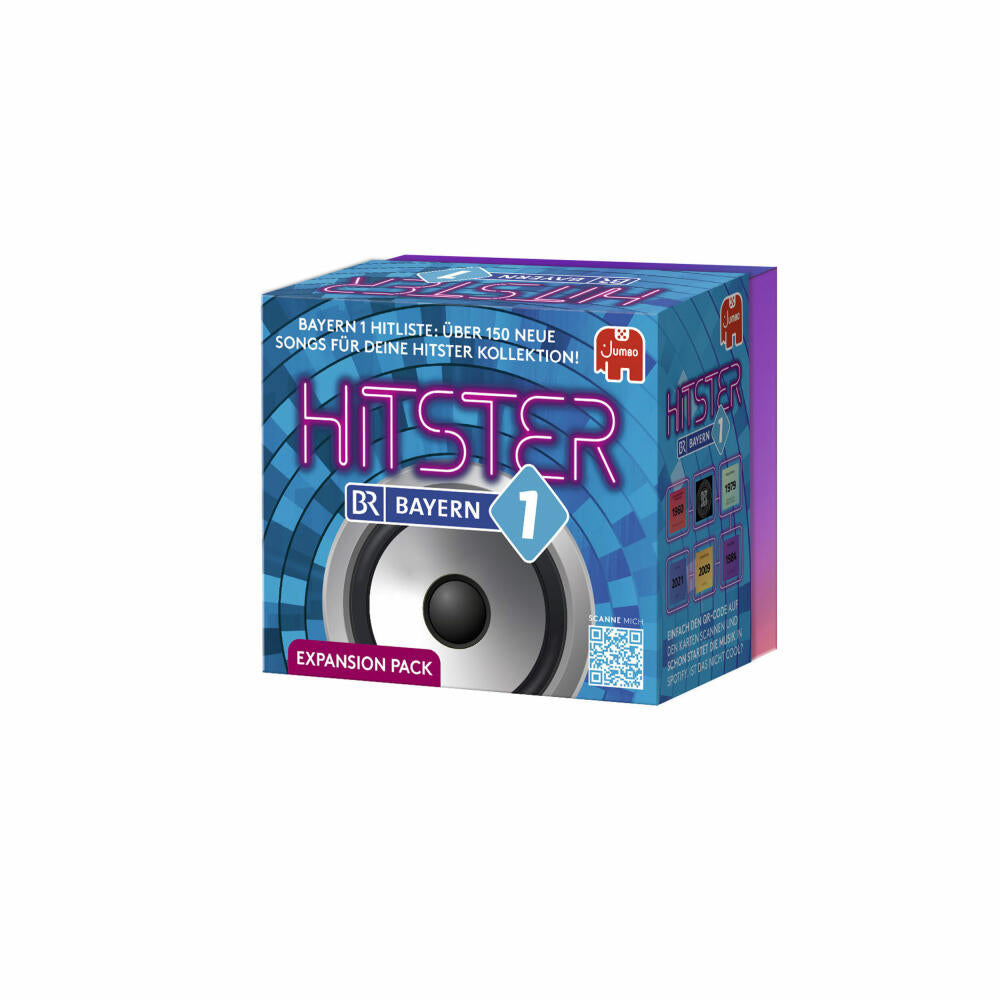 Jumbo Spiele Hitster Bayern 1, Erweiterung, Ergänzung, Musikspiel, Musik Spiel, ab 16 Jahren, 1110100472