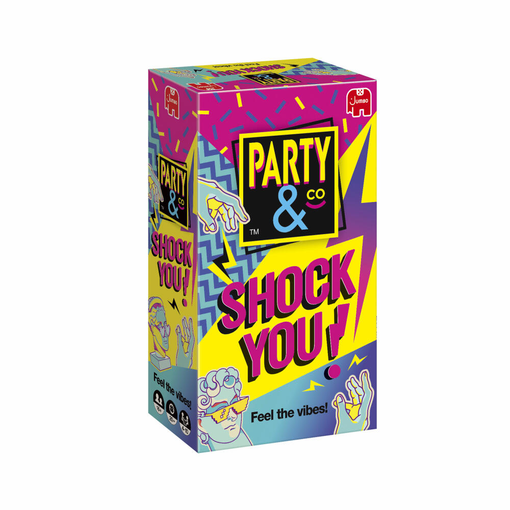 Jumbo Spiele Party & Co. Shock You, Partyspiel, Erwachsenenspiel, ab 16 Jahren, 1110100136