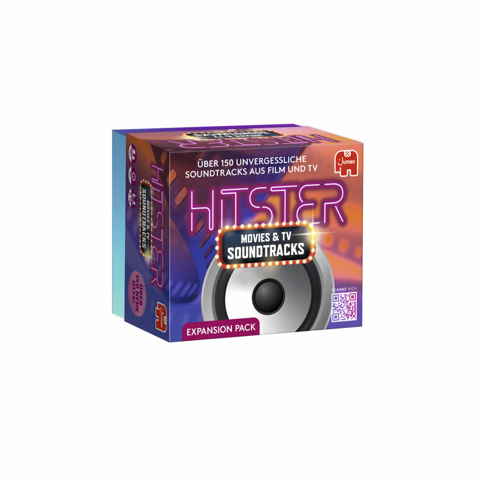 Jumbo Spiele Hitster Soundtracks, Erweiterung, Ergänzung, Musikspiel, Musik Spiel, ab 16 Jahren, 1110100469