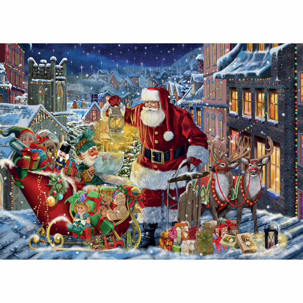 Jumbo Spiele Falcon Christmas Eve, Puzzle, Erwachsenenpuzzle, 2 x 1000 Teile, 1110500131