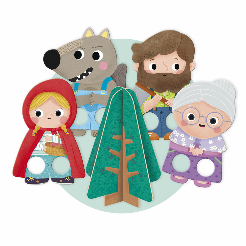 Jumbo Spiele GOULA XXL Puzzle Red Riding Hood, Kinderpuzzle, Kinder, 30 Teile, ab 3 Jahren, 1110700207