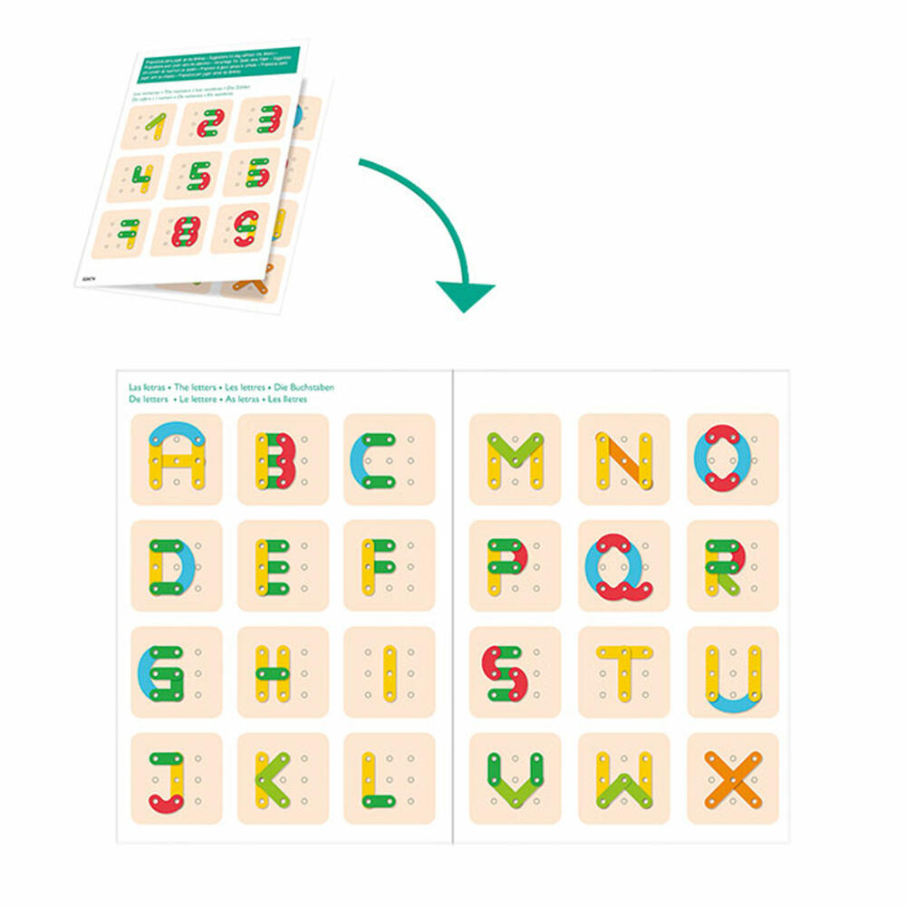 Jumbo Games GOULA Color Shapes, Wooden Toys, Motor Skills Toys, Educational Games, Children's Toys, 53474