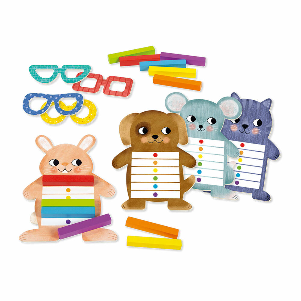 Jumbo Spiele GOULA Ankleide Spiel, Kinderspiel, Ankleidespiel, Kooperatives Spiel, ab 3 Jahre, 53471