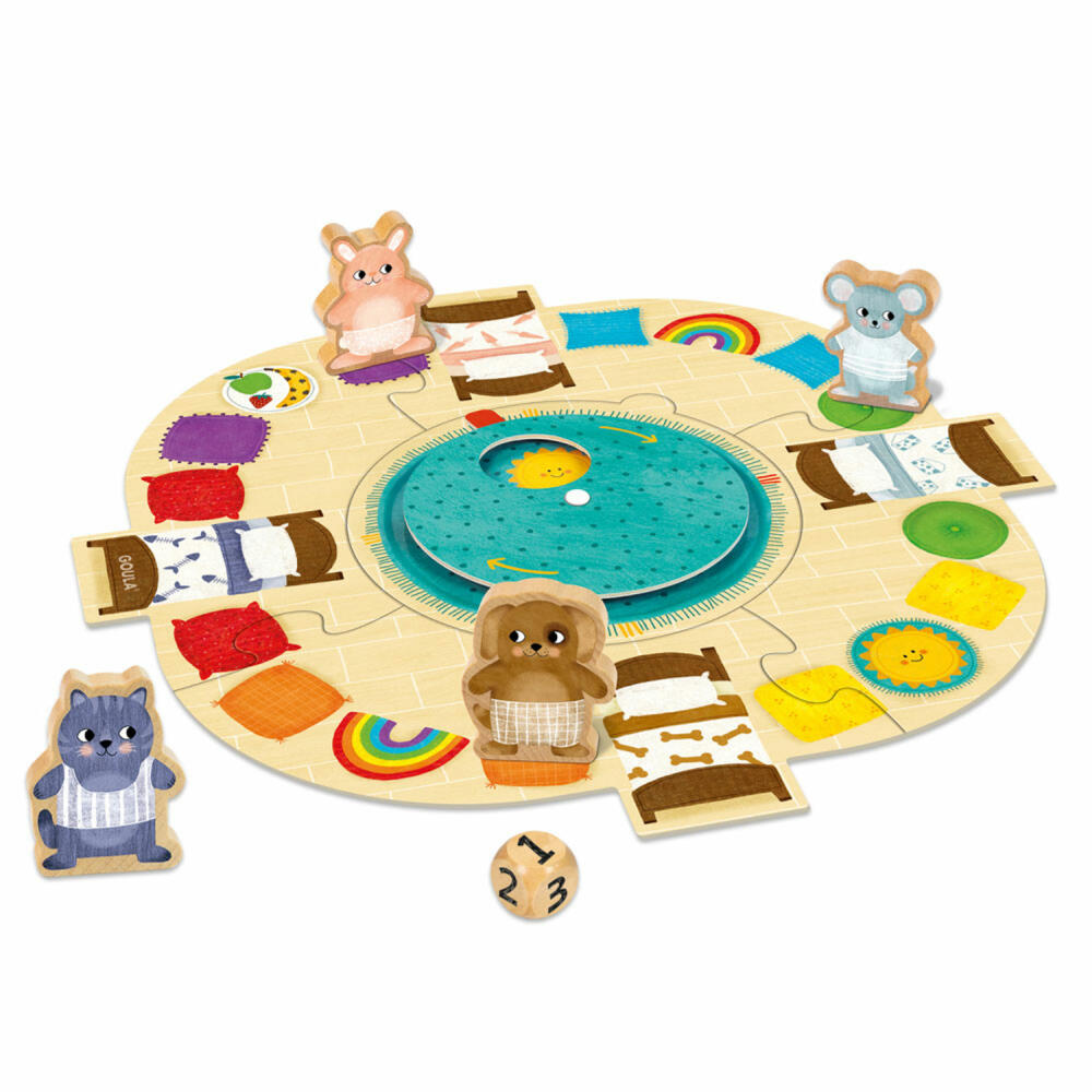 Jumbo Spiele GOULA Ankleide Spiel, Kinderspiel, Ankleidespiel, Kooperatives Spiel, ab 3 Jahre, 53471