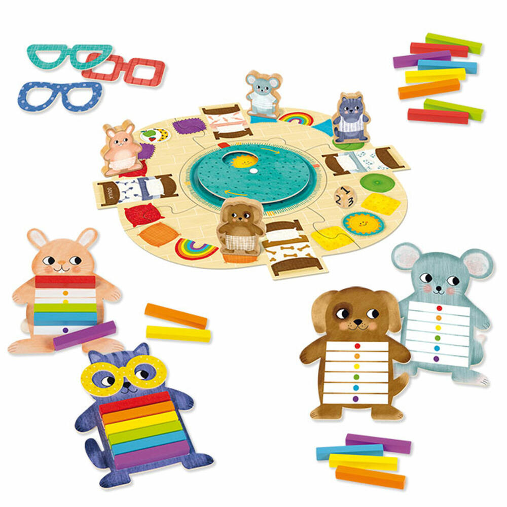 Jumbo Spiele GOULA Ankleide Spiel, Kinderspiel, Ankleidespiel, Kooperatives Spiel, ab 3 Jahre, 53471