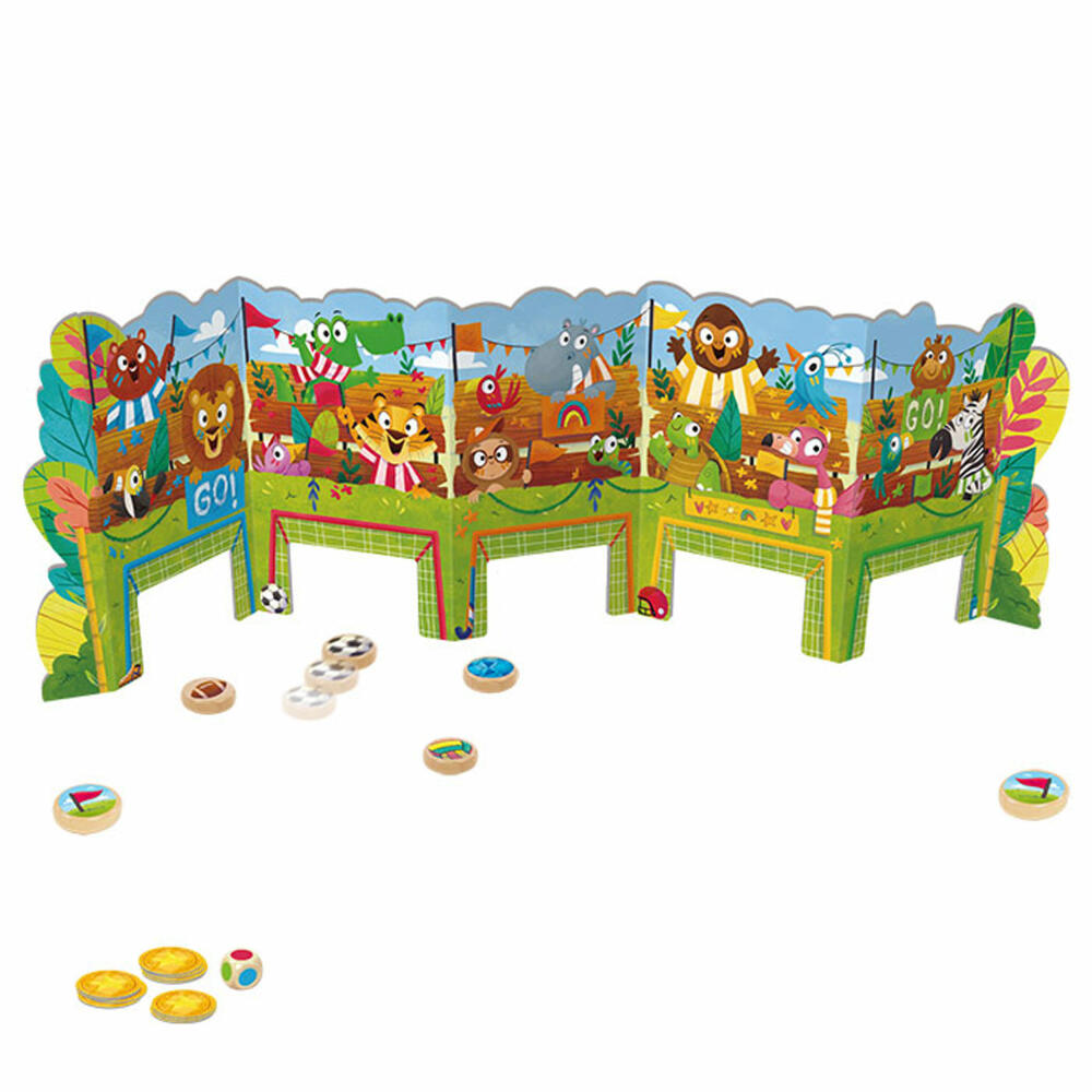 Jumbo Games GOULA Jungle Race, Children's Game, Skill Game, Family Game, Children's Game, 53472