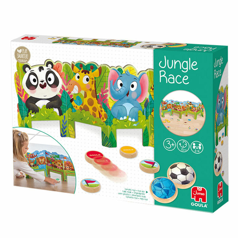 Jumbo Games GOULA Jungle Race, Children's Game, Skill Game, Family Game, Children's Game, 53472