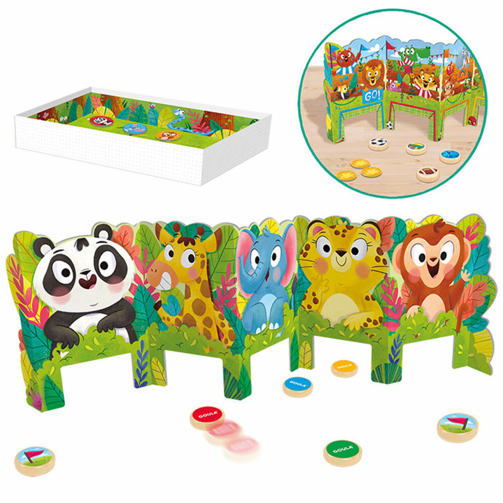 Jumbo Games GOULA Jungle Race, Children's Game, Skill Game, Family Game, Children's Game, 53472