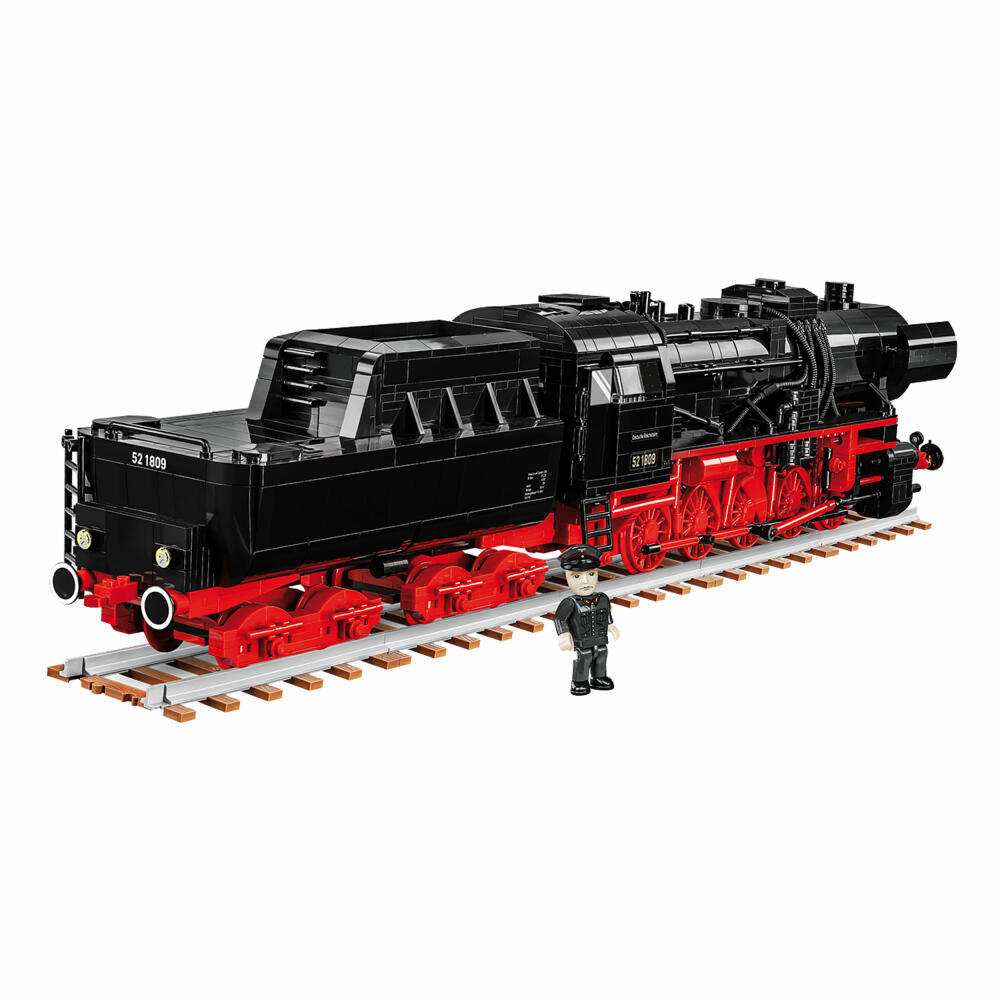 COBI Klemmbausteinset DR BR 52 Dampflokomotive, Eisenbahn, 2505 Teile, 6282