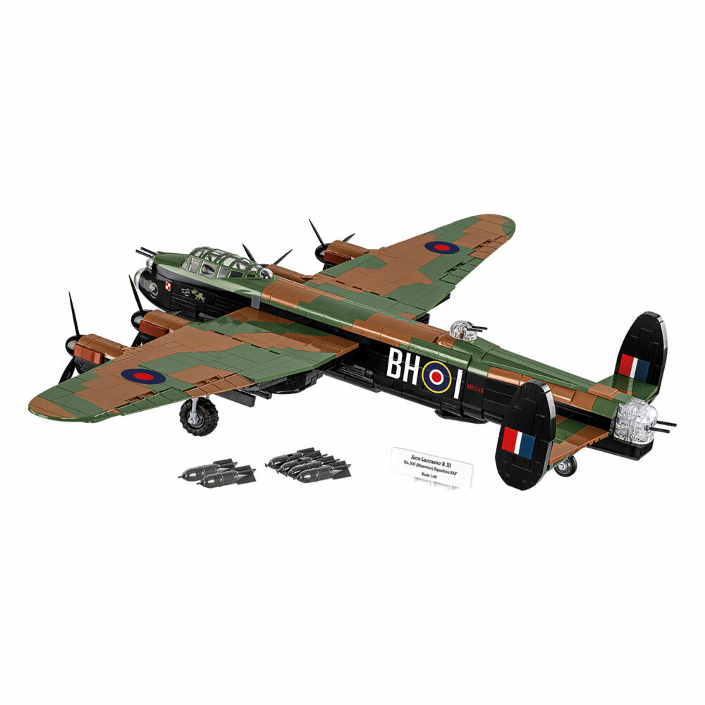 COBI Klemmbausteinset Avro Lancaster B MK. III, WW2 Flugzeug, 1595 Teile, 5759