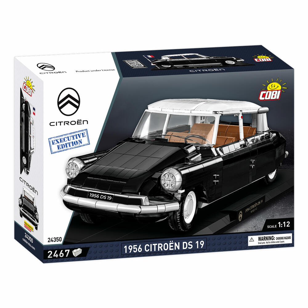 COBI Klemmbausteinset 1956 Citroen DS.19 Executive Edition, 2467 Teile, 24350