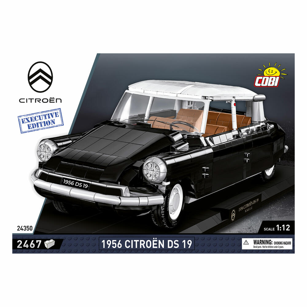 COBI Klemmbausteinset 1956 Citroen DS.19 Executive Edition, 2467 Teile, 24350