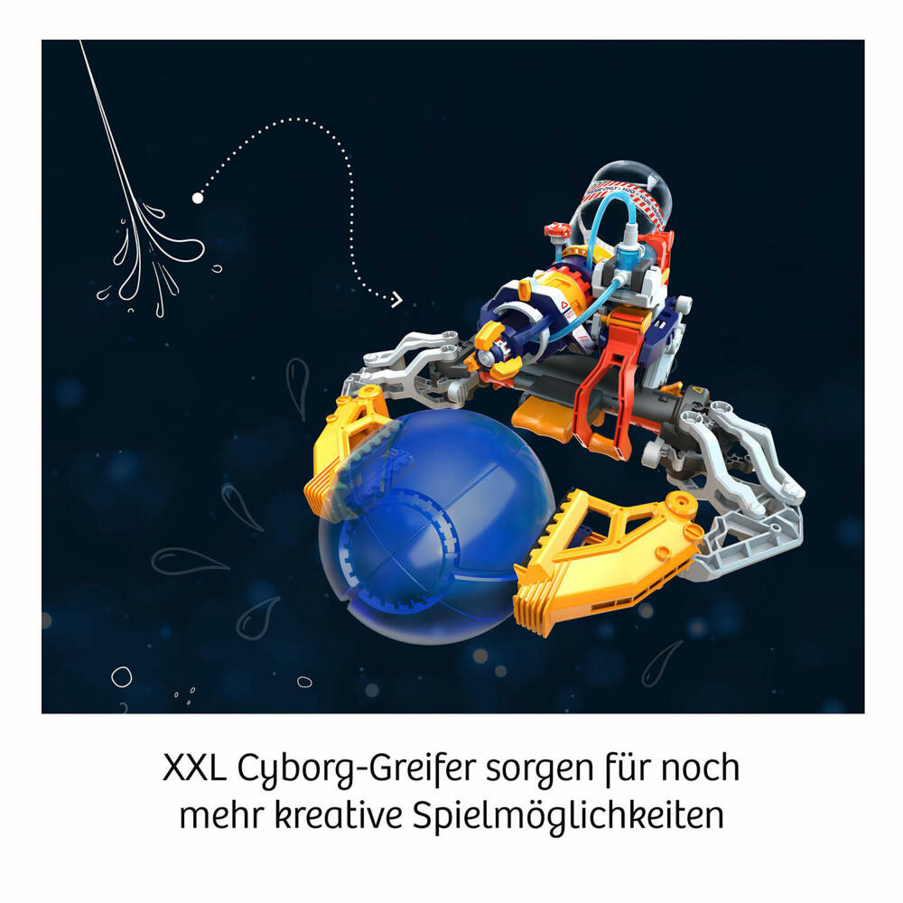 KOSMOS Cyborg Water-Blaster, Experimentierkasten, Baukasten, Gadget, ab 8 Jahren, 621254