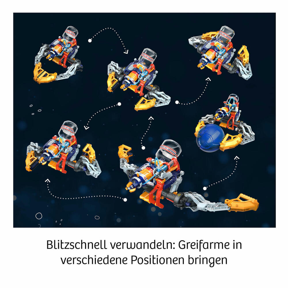 KOSMOS Cyborg Water-Blaster, Experimentierkasten, Baukasten, Gadget, ab 8 Jahren, 621254