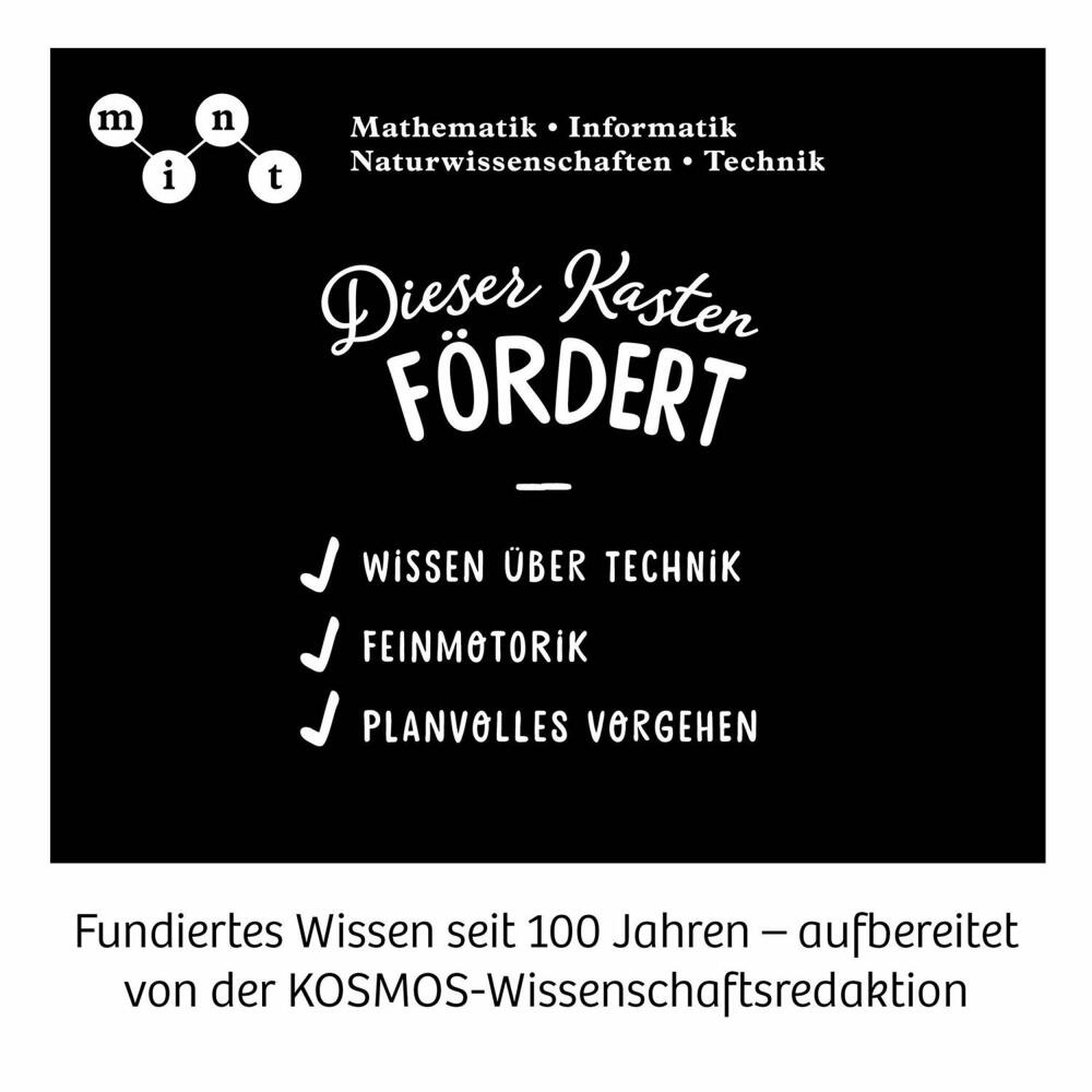 KOSMOS Cyborg Water-Blaster, Experimentierkasten, Baukasten, Gadget, ab 8 Jahren, 621254