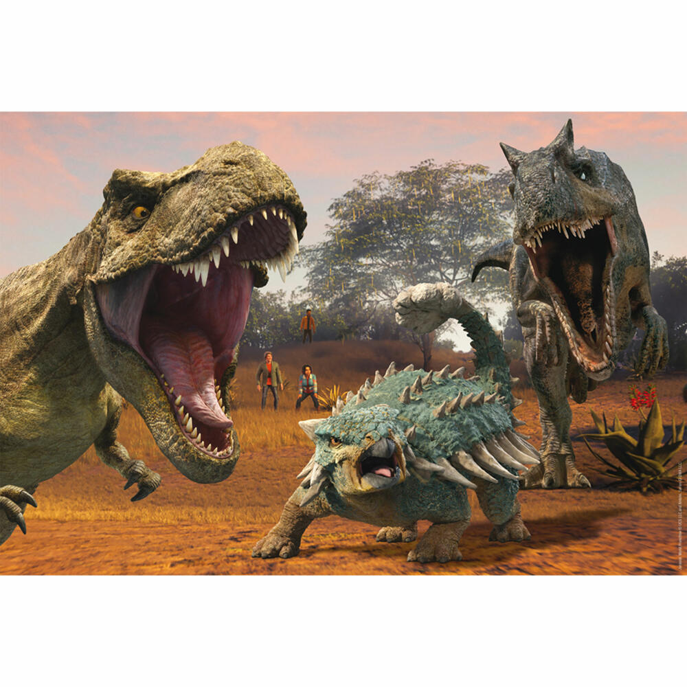 Schmidt Spiele Jurassic World Eine neue Ära, Puzzle, Kinderpuzzle, 100 Teile, ab 6 Jahren, 56561