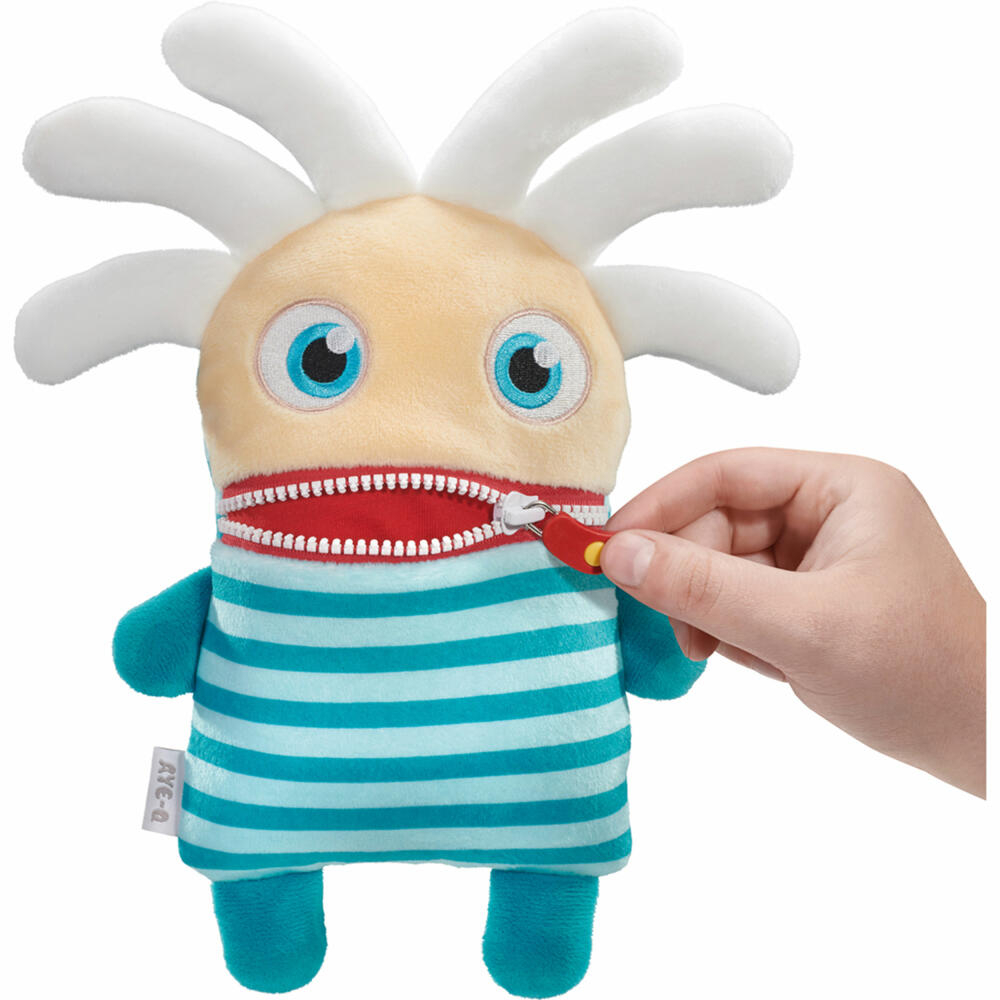 Schmidt Spiele Aye-Q, Sorgenfresser, Plüschtier, Kuscheltier, Stofftier, 28.5 cm, 42654
