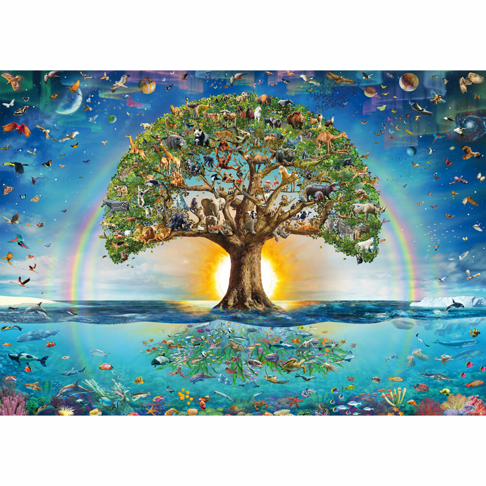 Schmidt Spiele Die Magie des Lebensbaums, Puzzle, Erwachsenenpuzzle, Standard, 1000 Teile, 58865