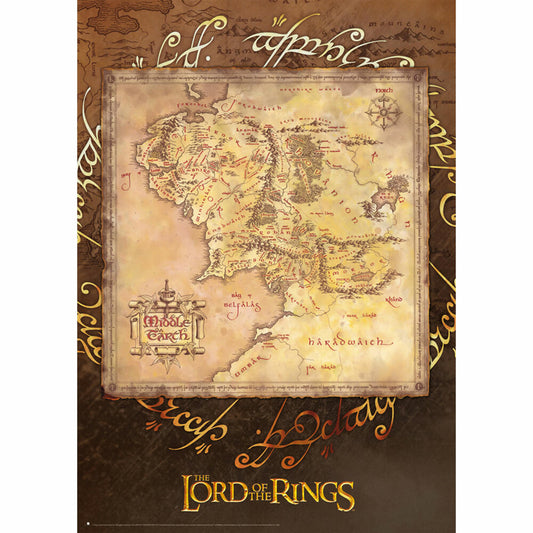 Schmidt Spiele Herr der Ringe Middle Earth, Puzzle, Erwachsenenpuzzle, Premium, 1000 Teile, 58551