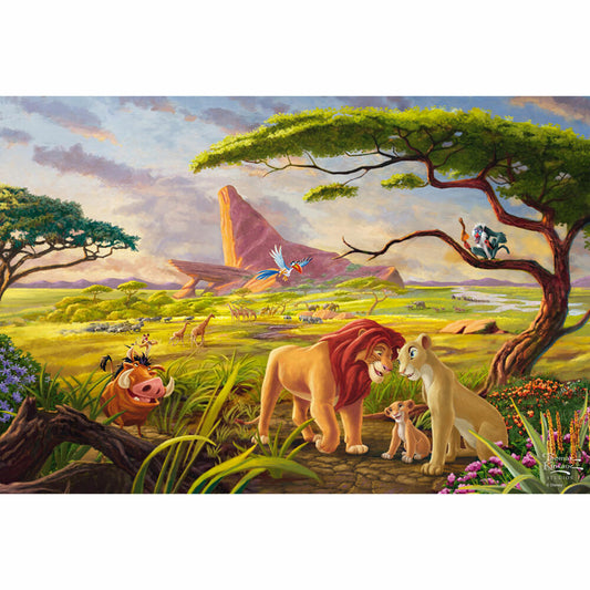 Schmidt Spiele Disney The Lion King Remember Who You Are, Thomas Kinkade, Puzzle, 200 Teile, Graspappe, 56560