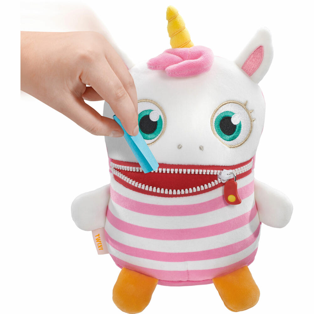 Schmidt Spiele Twixi, Edition Boogie Woogies, Sorgenfresser, Plüschtier, Kuscheltier, Stofftier, 26 cm, 42663