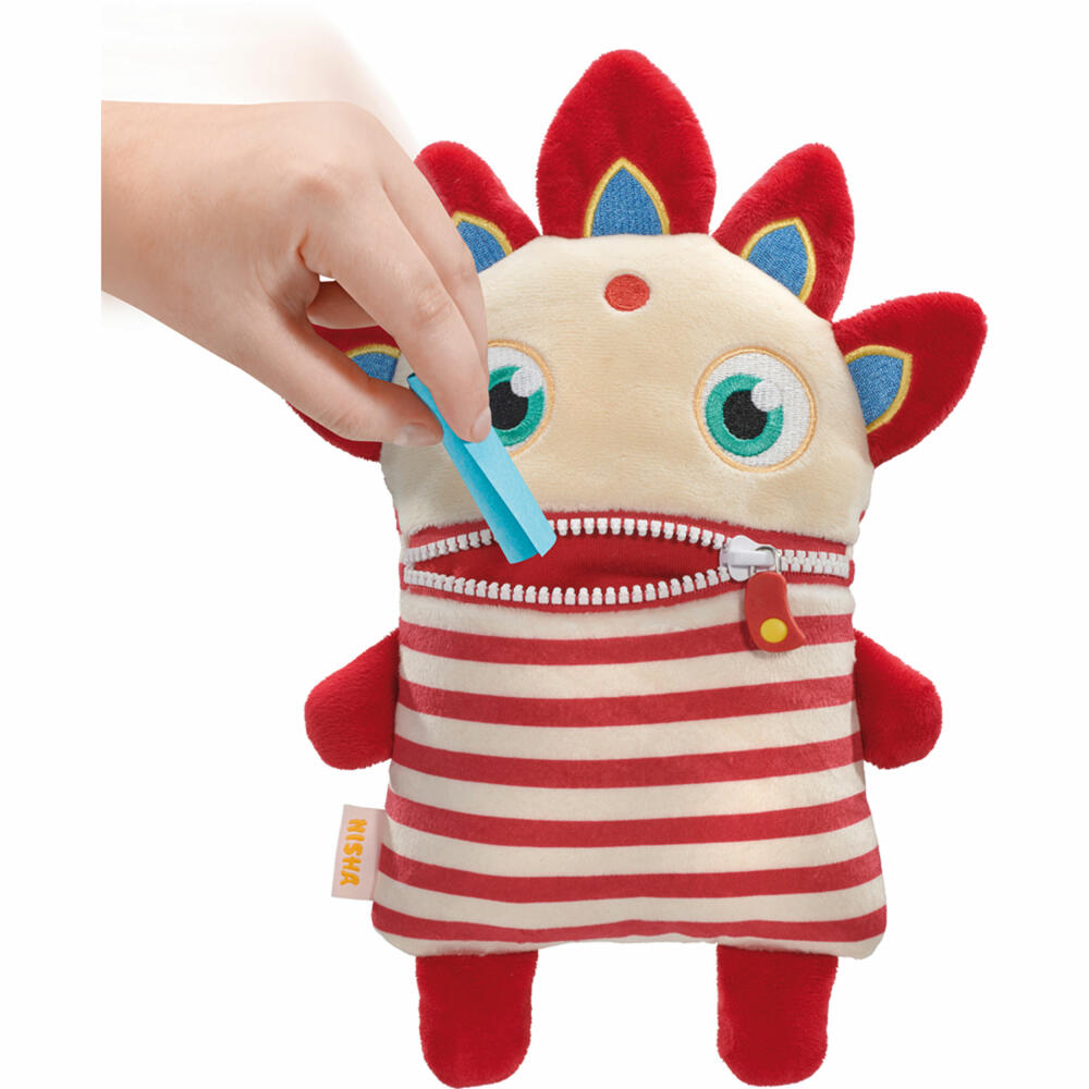 Schmidt Spiele Nisha, Sorgenfresser, Plüschtier, Kuscheltier, Stofftier, 28 cm, 42658