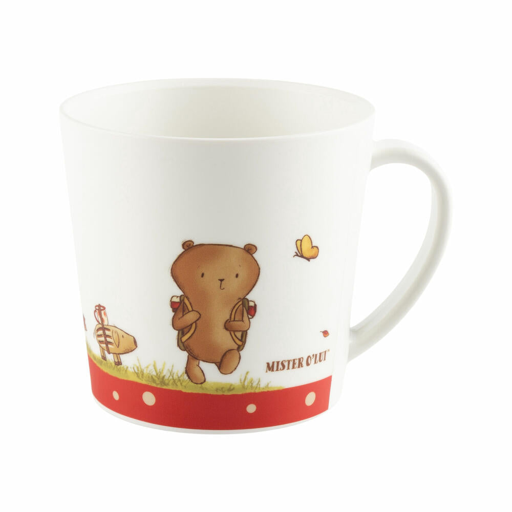 sigikid Mister O Lui Campingtasse rot, Tasse, Becher, Henkeltasse, Kinder, rPET, 250 ml, 52918