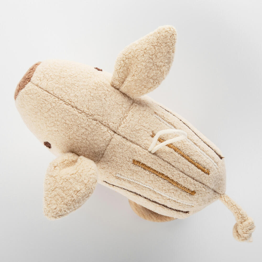 sigikid Mister O Lui Spieluhr Streifenschwein Rupert, Kinderspieluhr, Einschlafhilfe, Spiel Uhr, Baumwolle / Polyester, 52931
