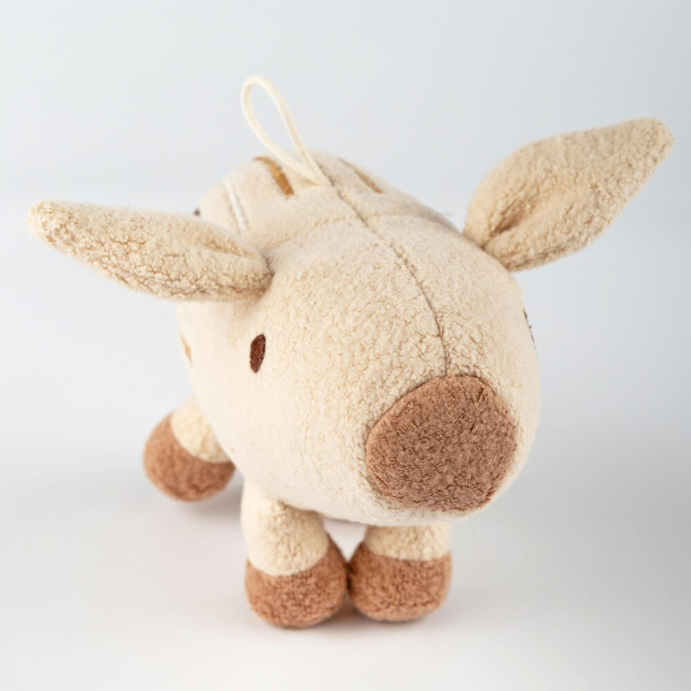 sigikid Mister O Lui Spieluhr Streifenschwein Rupert, Kinderspieluhr, Einschlafhilfe, Spiel Uhr, Baumwolle / Polyester, 52931