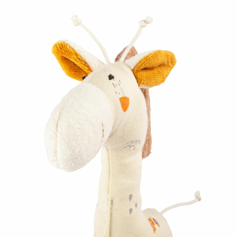 sigikid Giraffe beige sigibaby, Greifling, Greifspielzeug, Babyspielzeug, Spielzeug, Baby, Baumwolle, 39977