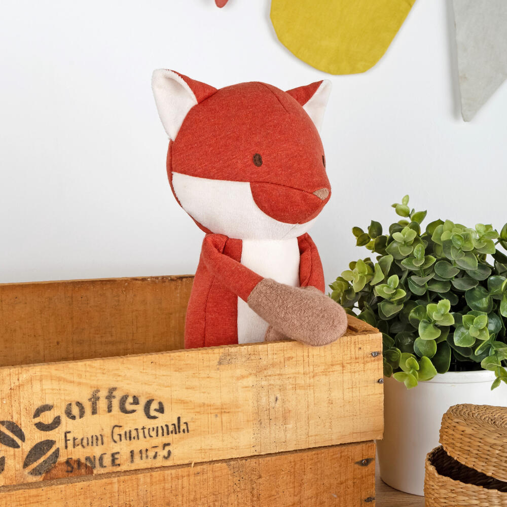 sigikid Mister O Lui Fuchs Ferdinand, Kuscheltier, Plüschtier, Stofftier, Baumwolle / Polyester, 52912