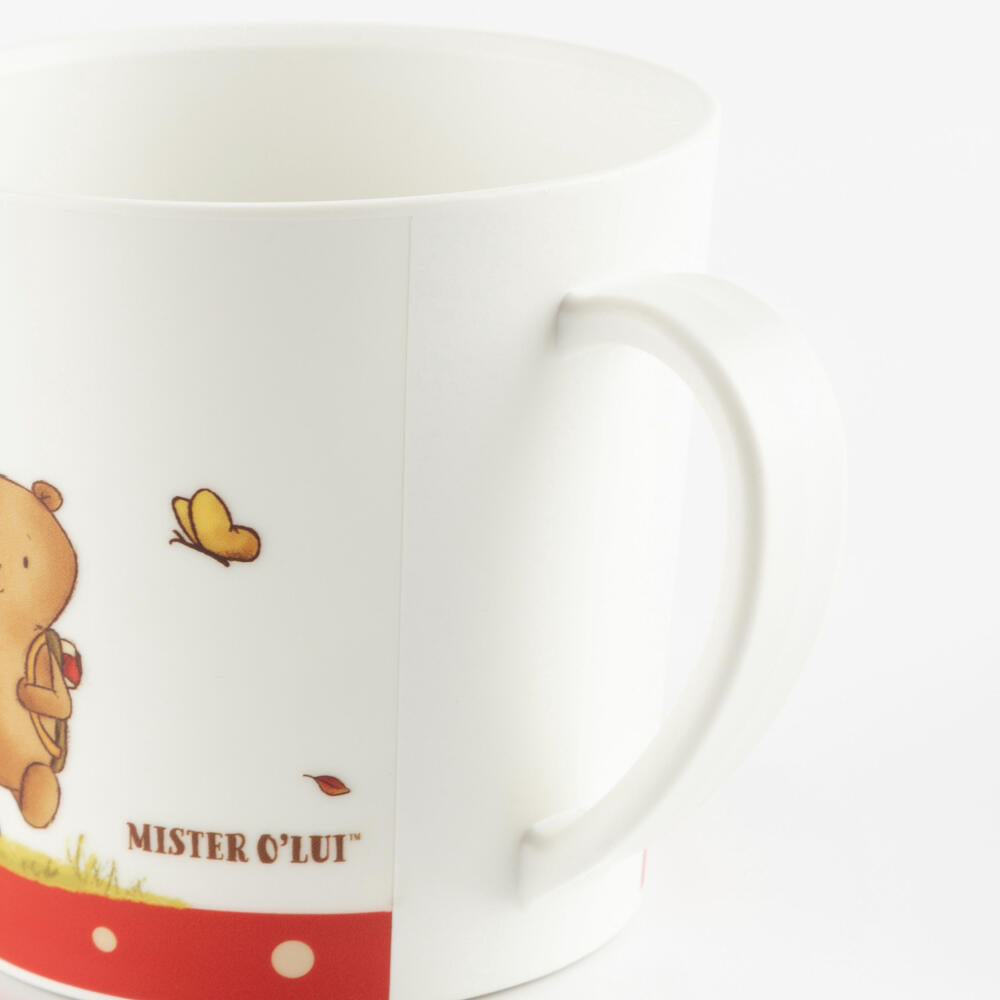 sigikid Mister O Lui Campingtasse rot, Tasse, Becher, Henkeltasse, Kinder, rPET, 250 ml, 52918