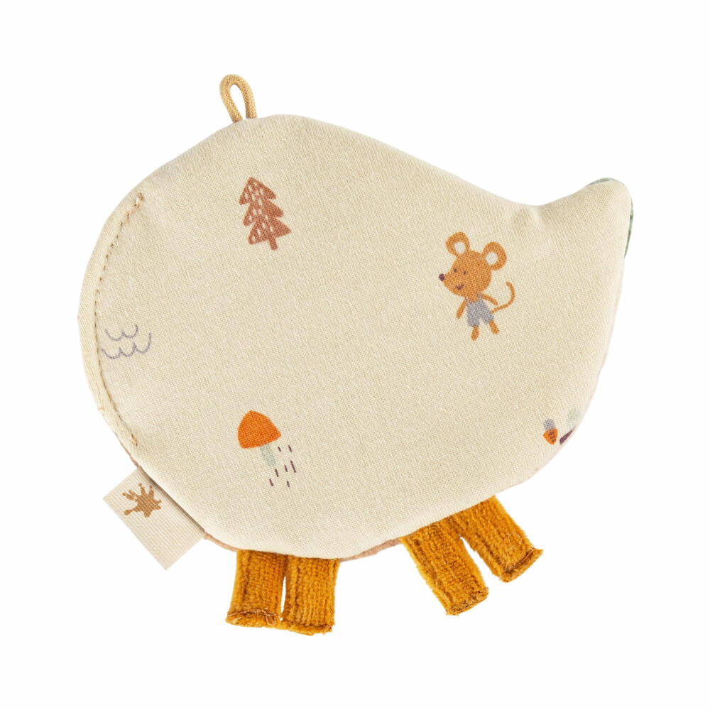 sigikid Knistertuch Igel sigibaby, Knistergreifling, Greifling, Greifspielzeug, Baumwolle, 39981