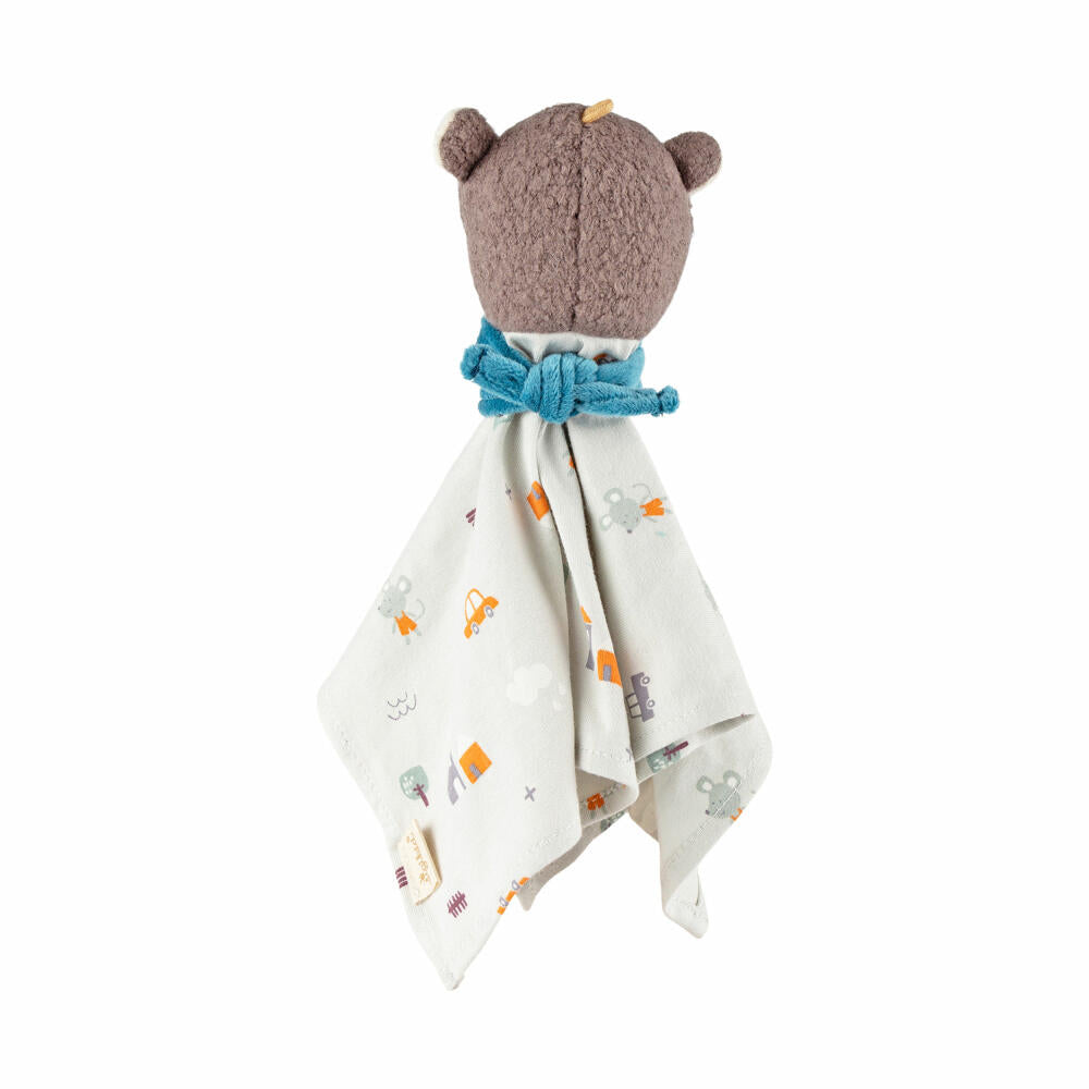 sigikid Schnuffeltuch Dachs sigibaby, Schmusetuch, Kuscheltuch, Kuscheltier, Baby, Baumwolle, 39991