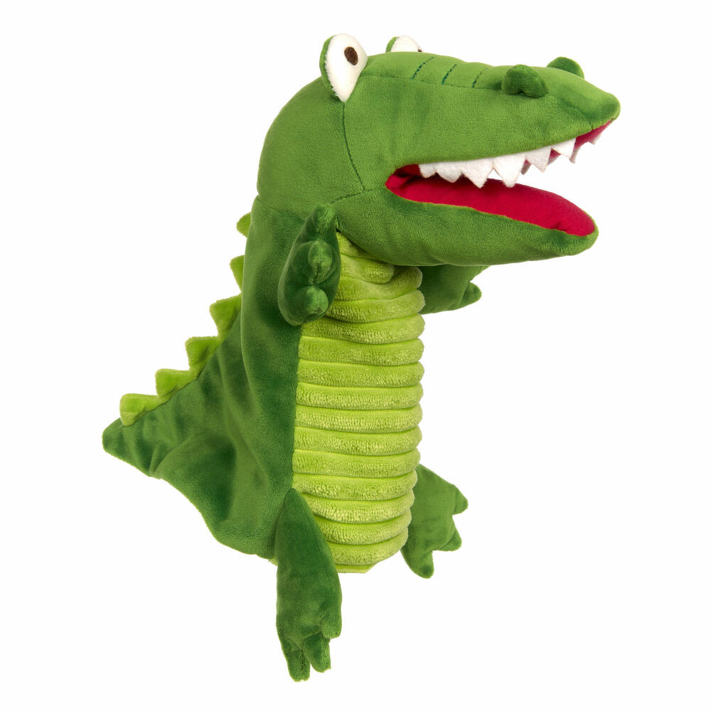 sigikid My Little Theatre Handspielpuppe Krokodil, Handpuppe, Puppentheather, Kasperletheater, Puppe, 42756