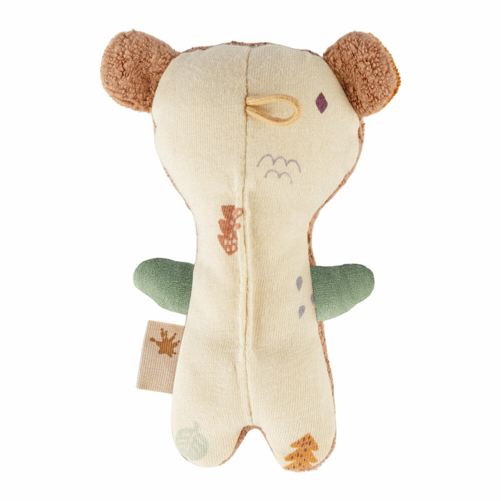 sigikid Greifling Bär sigibaby, Greifspielzeug, Babyspielzeug, Spielzeug, Baby, Baumwolle, Braun / Beige, 39988