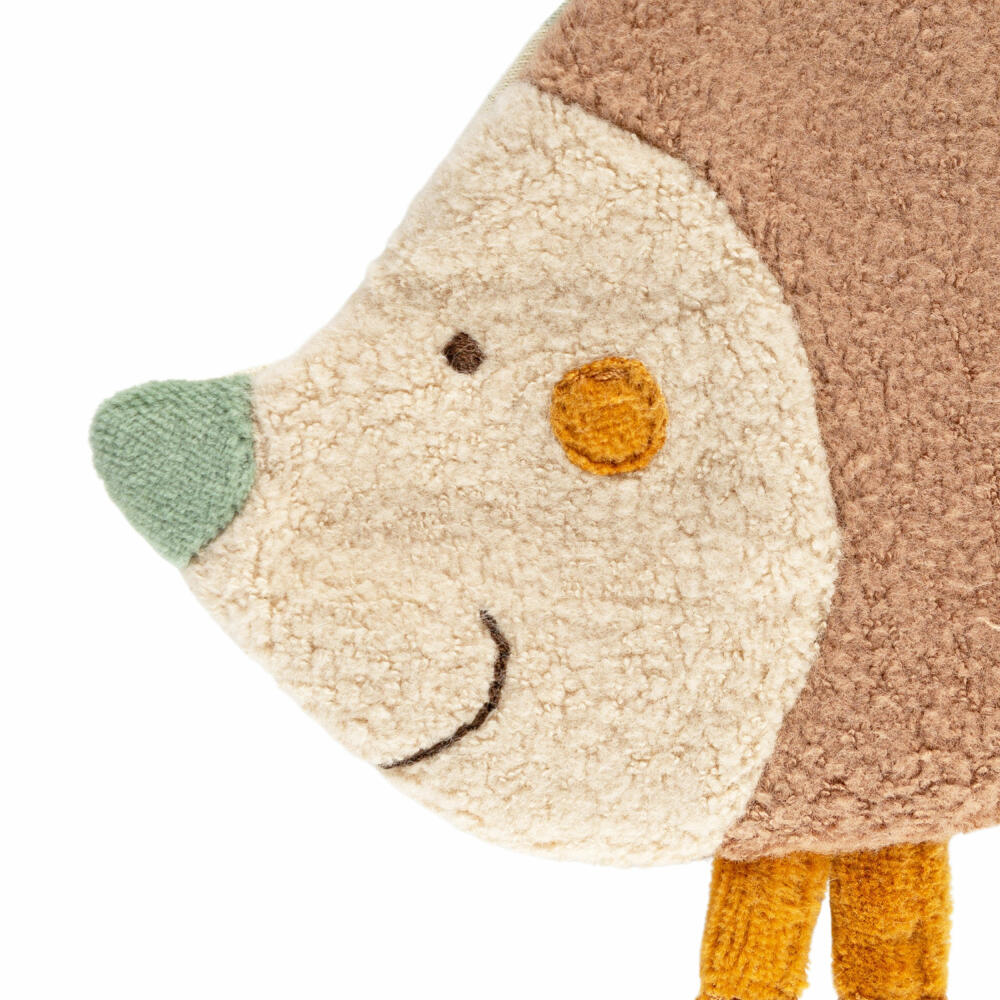 sigikid Knistertuch Igel sigibaby, Knistergreifling, Greifling, Greifspielzeug, Baumwolle, 39981
