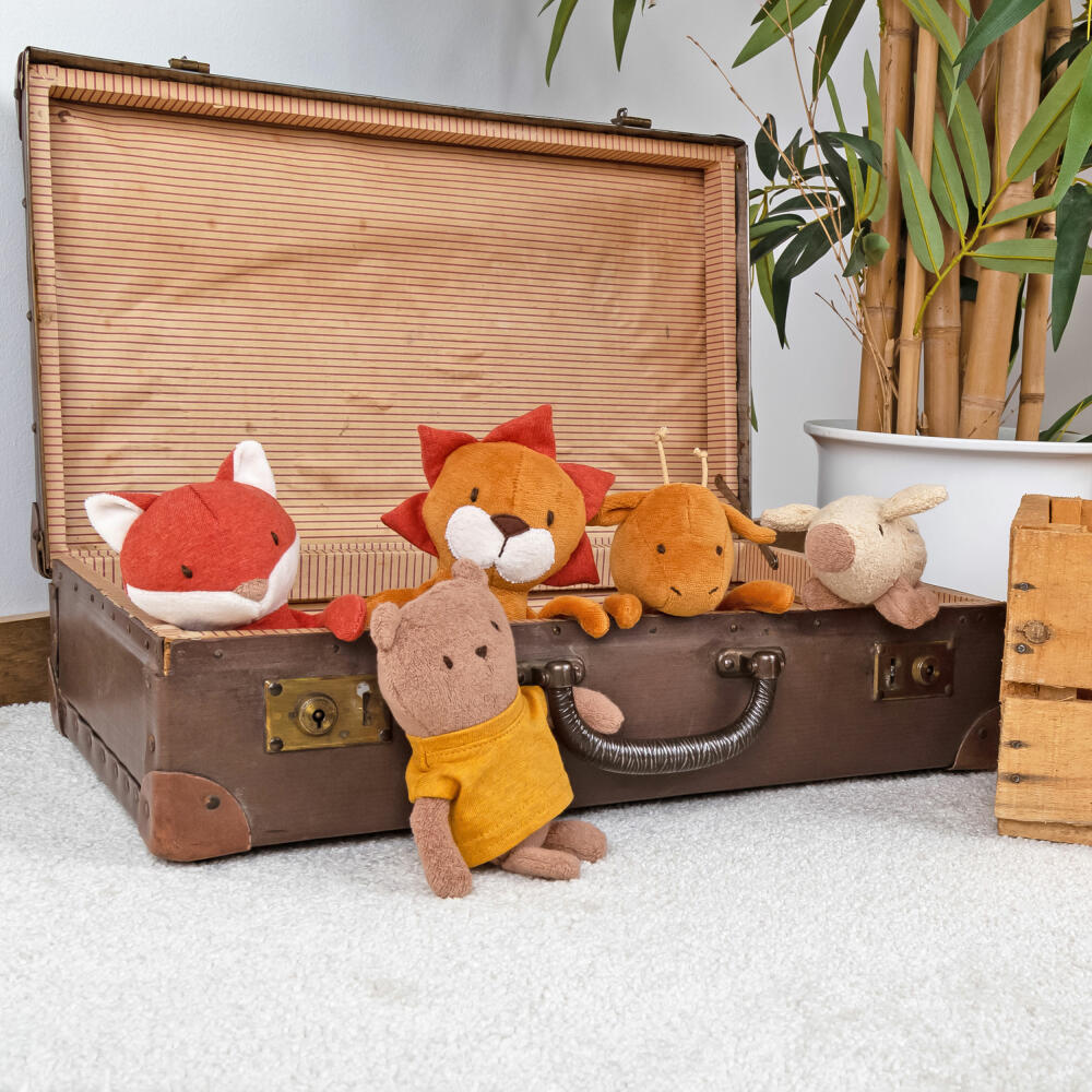 sigikid Mister O Lui Mini Fuchs Ferdinand, Kuscheltier, Plüschtier, Stofftier, Baumwolle / Polyester, 52913