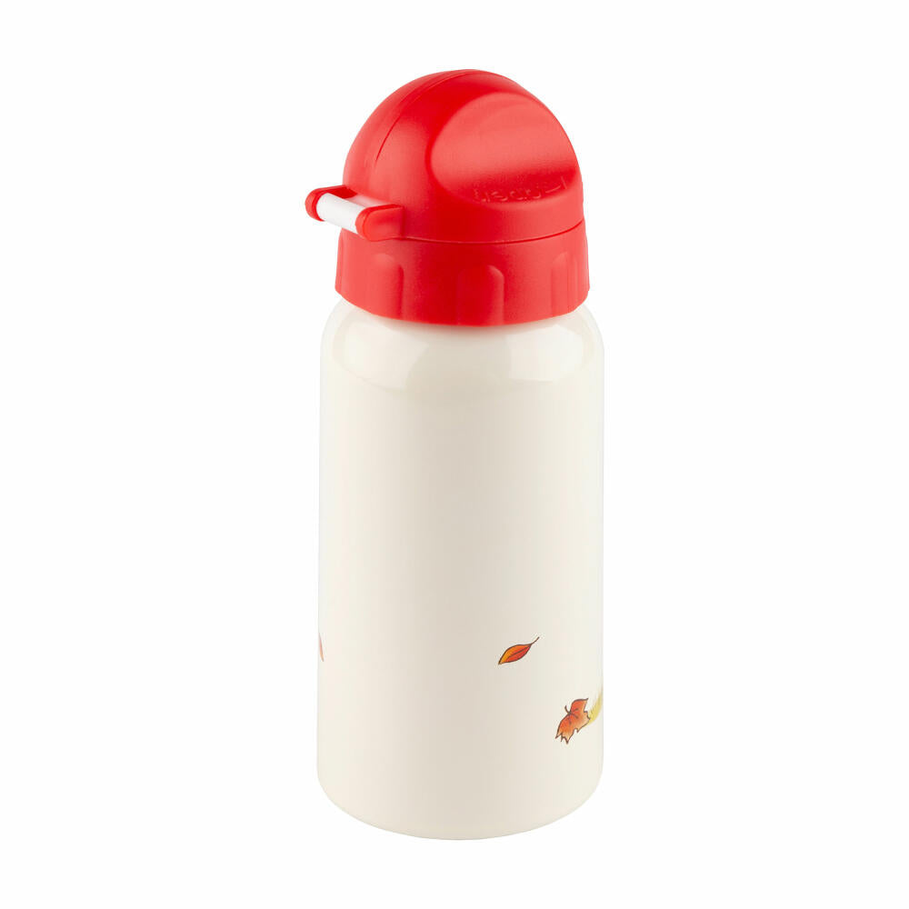sigikid Mister O Lui Trinkflasche, Kindertrinkflasche, Kinder Flasche, Wasserflasche, Edelstahl, 400 ml, 52927