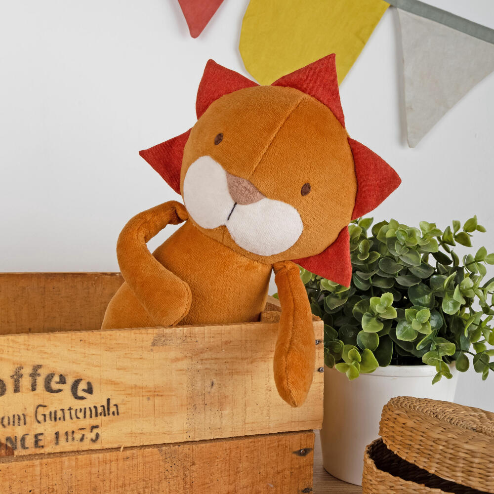 sigikid Mister O Lui Löwe Arthur, Kuscheltier, Plüschtier, Stofftier, Baumwolle / Polyester, 52910