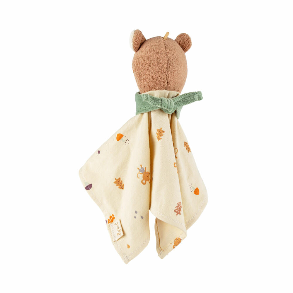 sigikid Schnuffeltuch Bär sigibaby, Schmusetuch, Kuscheltuch, Kuscheltier, Baby, Baumwolle, 39992