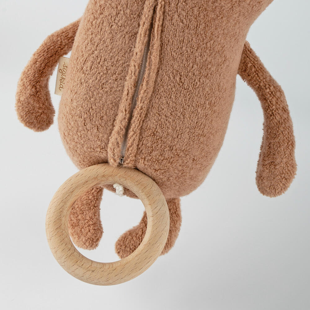 sigikid Mister O Lui Spieluhr Mister O Lui, Kinderspieluhr, Einschlafhilfe, Spiel Uhr, Baumwolle / Polyester, 52905