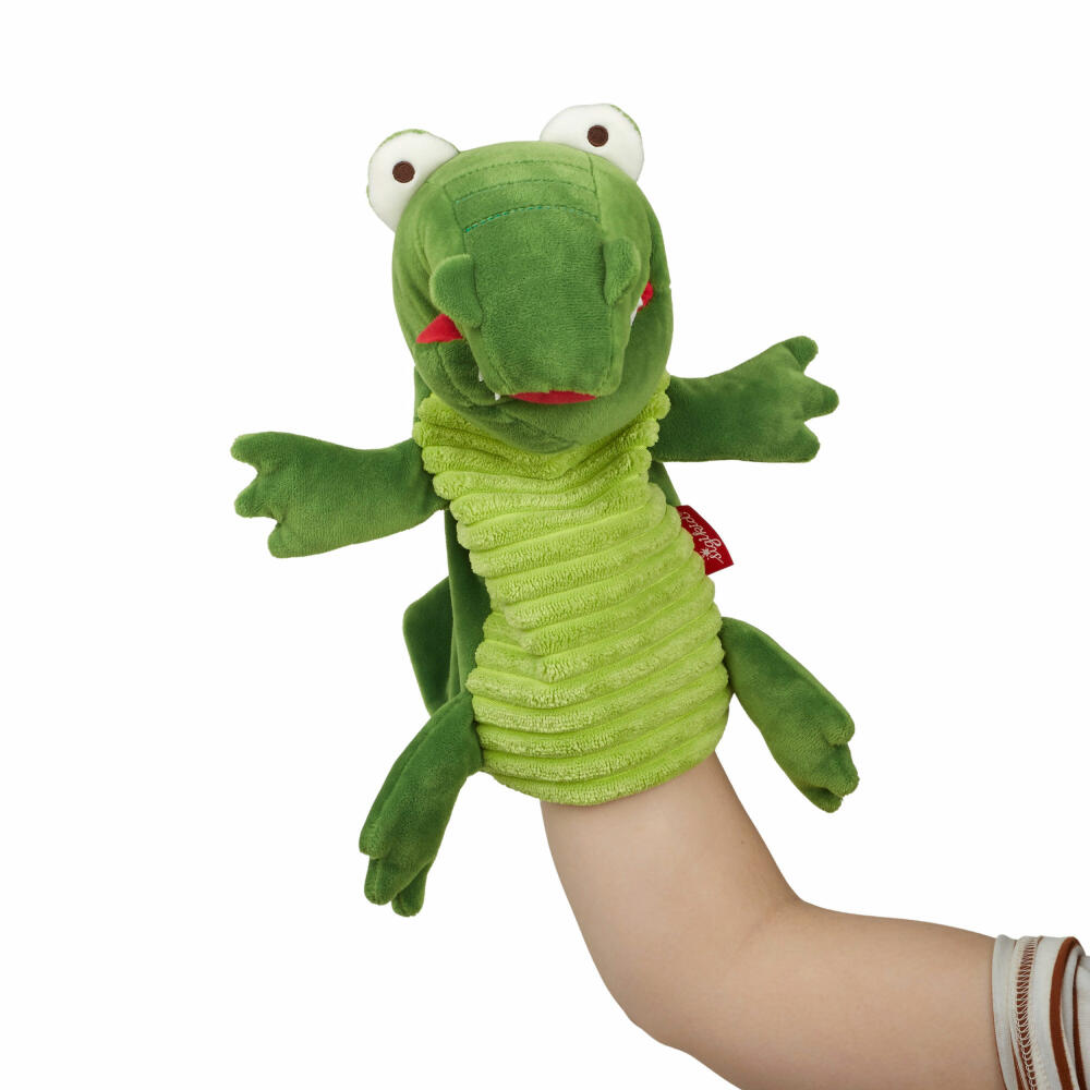 sigikid My Little Theatre Handspielpuppe Krokodil, Handpuppe, Puppentheather, Kasperletheater, Puppe, 42756